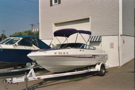 Tonneau Cover and Bimini Top (complimenting color)