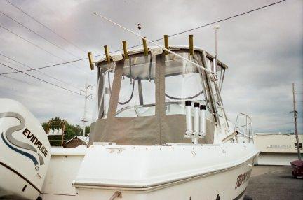 Three Piece Custom Fishing Boat Drop Enclosure