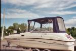 Bimini Top & Side Windows, Three Piece Windshield and After Cover with Screen & Window