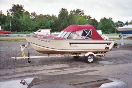 Bow Cover with Custom Top Including Side Windows Aft Cover
