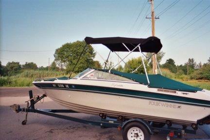 Tonneau Cover and 6' Bimini Top